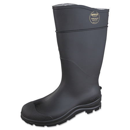 Servus By Honeywell CT Safety Knee Boot with Steel Toe, Black, Pair 18821-BLM-110